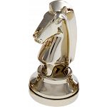 Silver Color Chess Piece - Knight