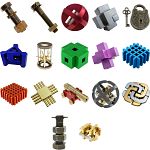 Group Set 402 - 36 Metal Puzzles (18 x 2)