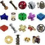Group Set 402 - 38 Metal Puzzles (19 x 2)