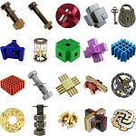 Group Set 402 - 40 Metal Puzzles (20 x 2)