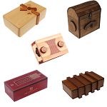 Group Set 403-1 (Level 5-7) - 10 Wood Puzzle Boxes (5 x 2)