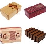 Group Set 403-1 (Level 5-7) - 8 Wood Puzzle Boxes (4 x 2)