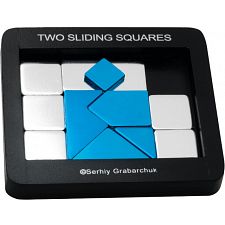 Two Sliding Squares