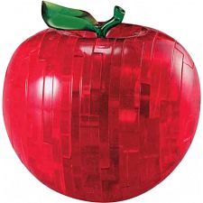 3D Crystal Puzzle - Apple (Red) - 