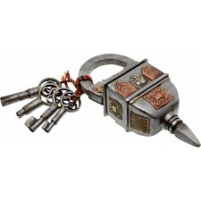 4 Key Puzzle Lock