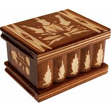 Romanian Puzzle Box - Small Brown