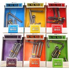 Big Wire 3D Puzzles - #1 - 6 - Set of 6 puzzles