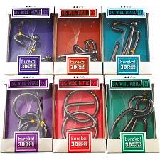 Big Wire 3D Puzzles - #19 - 24 - Set of 6 puzzles