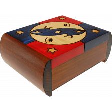 Moon & Stars Puzzle Box