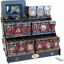 Hanayama Wood Display Stand with Video Display