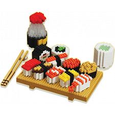 3D Pixel Puzzle - Sushi