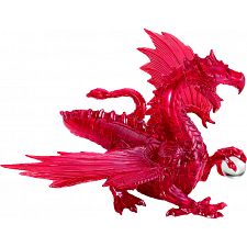 3D Crystal Puzzle Deluxe - Dragon (Red)