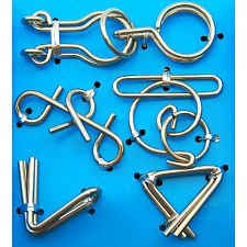 Hanayama Wire Puzzle Set - Blue