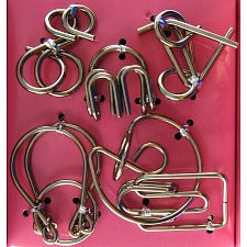 Hanayama Wire Puzzle Set - Pink