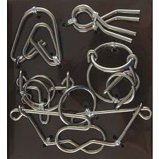 Hanayama Wire Puzzle Set - Brown