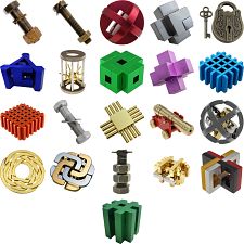 Group Set 402 - 42 Metal Puzzles (21 x 2)