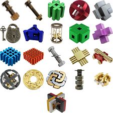 Group Set 402 - 42 Metal Puzzles (21 x 2)