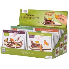 Constantin Puzzles Animal Arrangements Display (20 pcs)