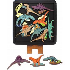 Carnivorous Dinosaurs - Wooden Packing Puzzle