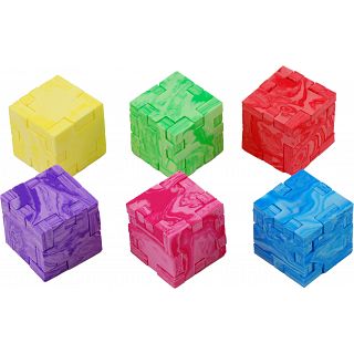 Marble Cube - 6-Pack