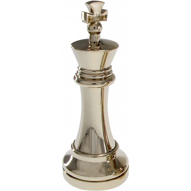 Silver Color Chess Piece - King