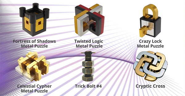 Puzzle Master Metal Puzzles - Puzzle Master Inc
